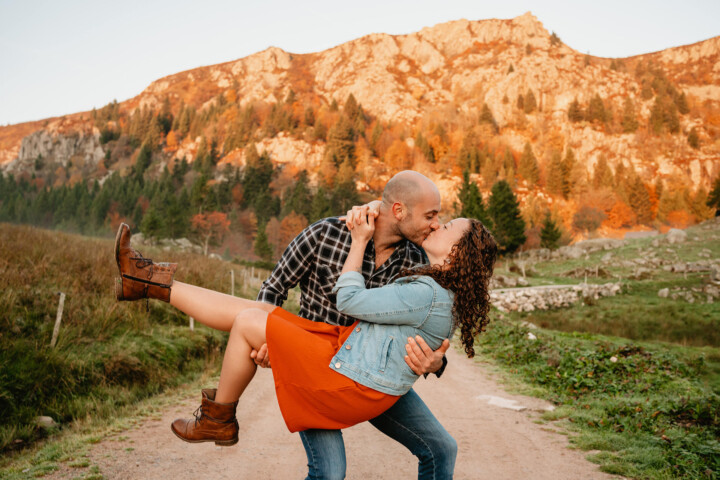 Photographe couple dans les Vosges