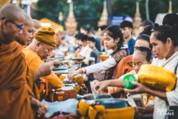 Reportage photo à Vientiane, le That Luang Festival