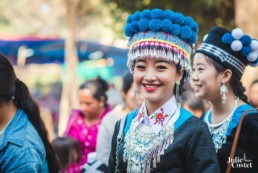 Femme de l'ethnie Hmong au Laos