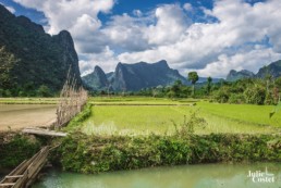 Paysage de Vang Vieng