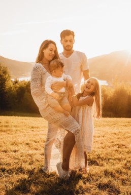 Séance photo en famille à Gérardmer dans les Vosges