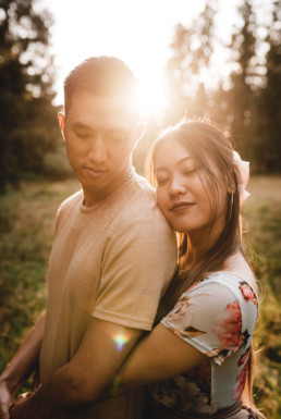 Séance photo couple à Gérardmer dans les Vosges