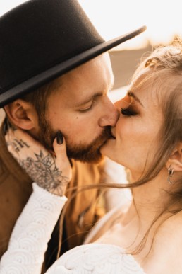 Séance photo couple tatouages