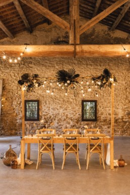 Salle de mariage au Moulin des Gaffins