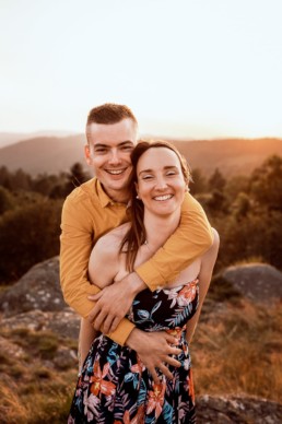 Séance couple dans les Vosges