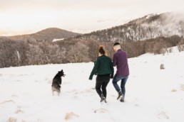 Séance couple dans les Vosges