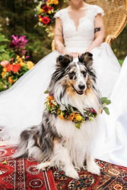 Mariage fleuri et coloré