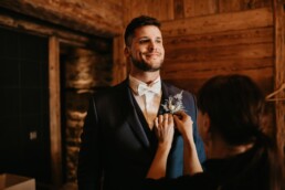 Mariage en hiver dans les Vosges