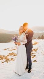 Mariage en hiver dans les Vosges