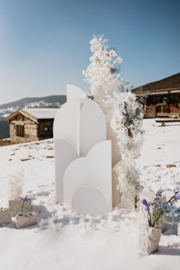 Mariage à la montagne dans les Vosges