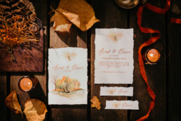 Mariage automne dans les Vosges