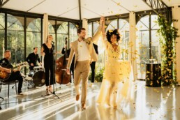 Mariage thème jazz à l'Orangerie du Manoir