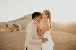 Mariage dans le désert au Maroc
